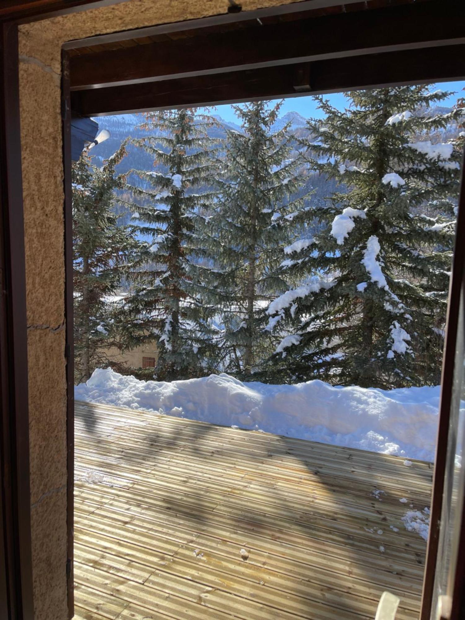 Serre Chevalier Studio 30 M2 Coin Montagne A 8 Minutes Des Pistes 圣沙夫雷 外观 照片