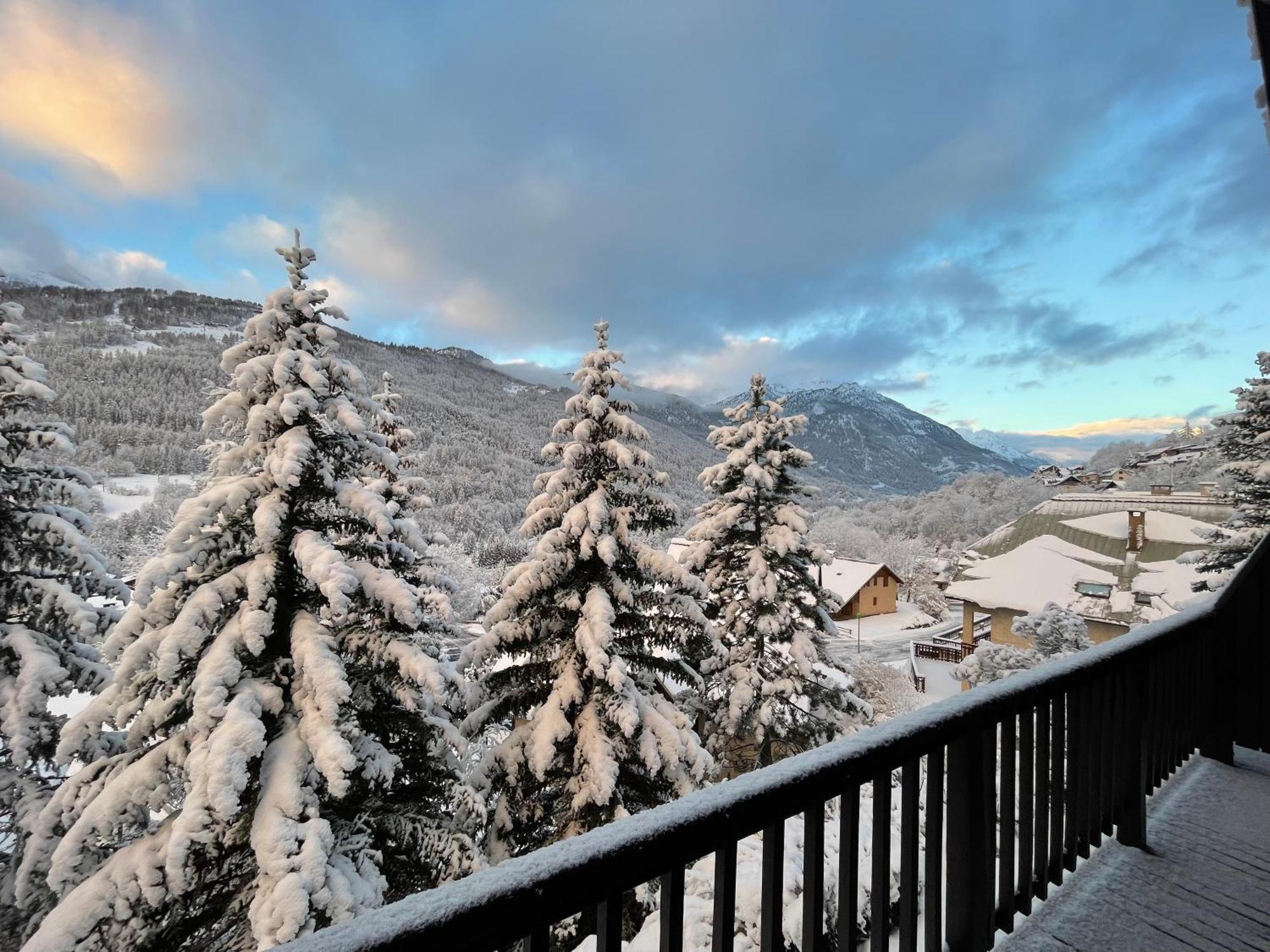 Serre Chevalier Studio 30 M2 Coin Montagne A 8 Minutes Des Pistes 圣沙夫雷 外观 照片
