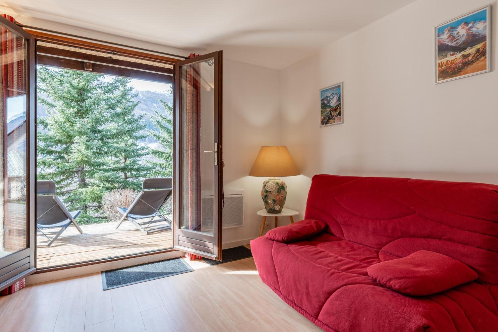 Serre Chevalier Studio 30 M2 Coin Montagne A 8 Minutes Des Pistes 圣沙夫雷 外观 照片