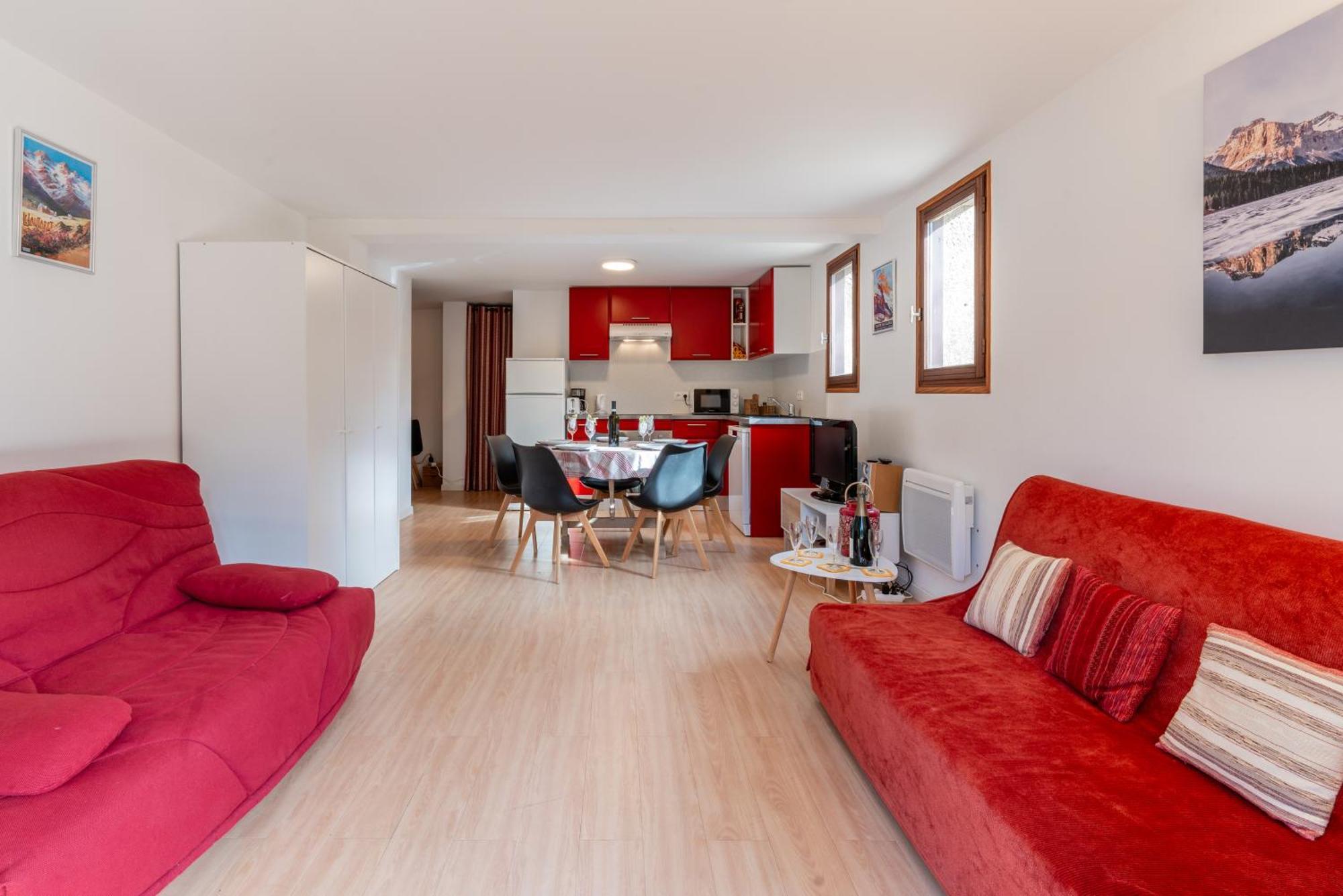 Serre Chevalier Studio 30 M2 Coin Montagne A 8 Minutes Des Pistes 圣沙夫雷 外观 照片