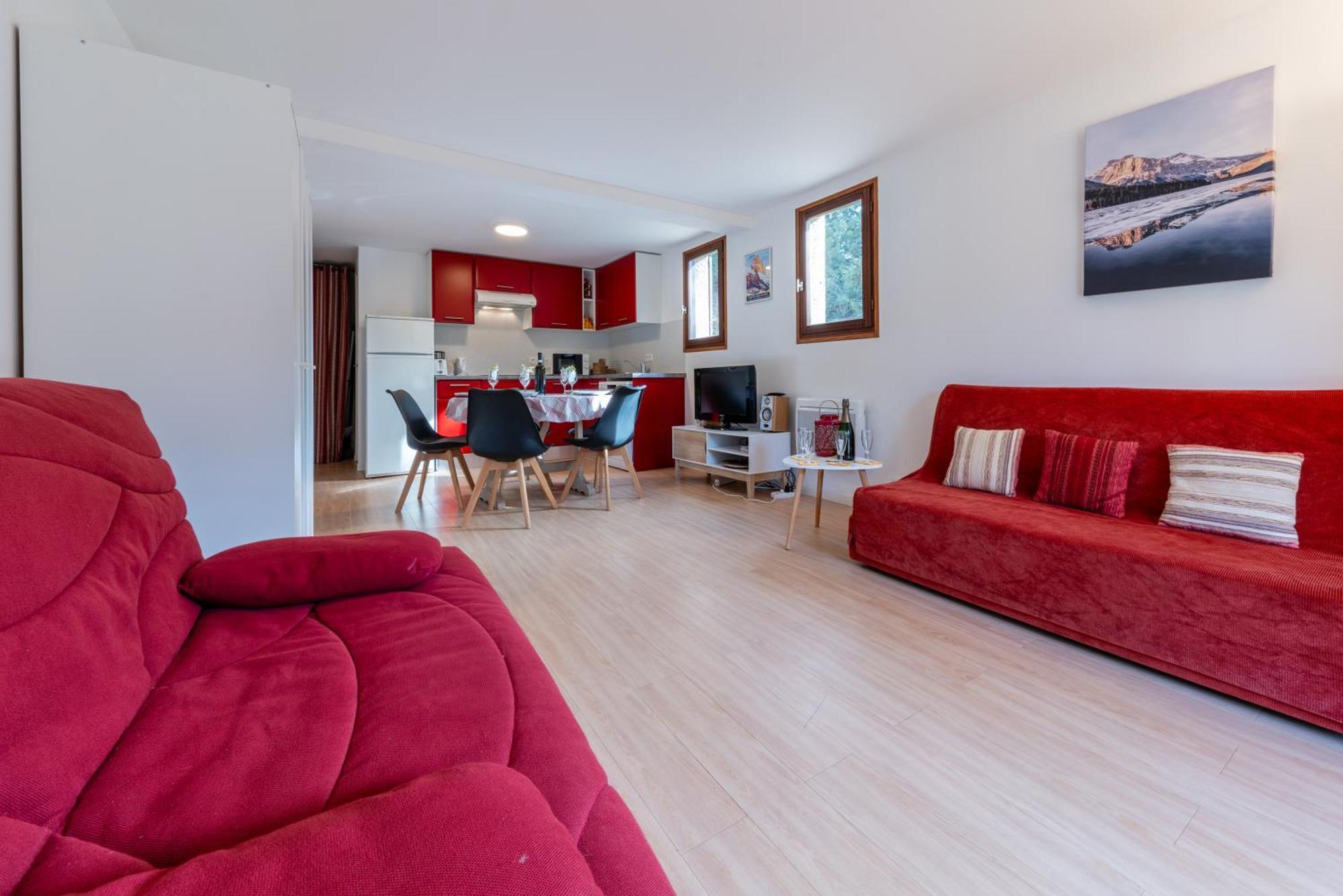 Serre Chevalier Studio 30 M2 Coin Montagne A 8 Minutes Des Pistes 圣沙夫雷 外观 照片