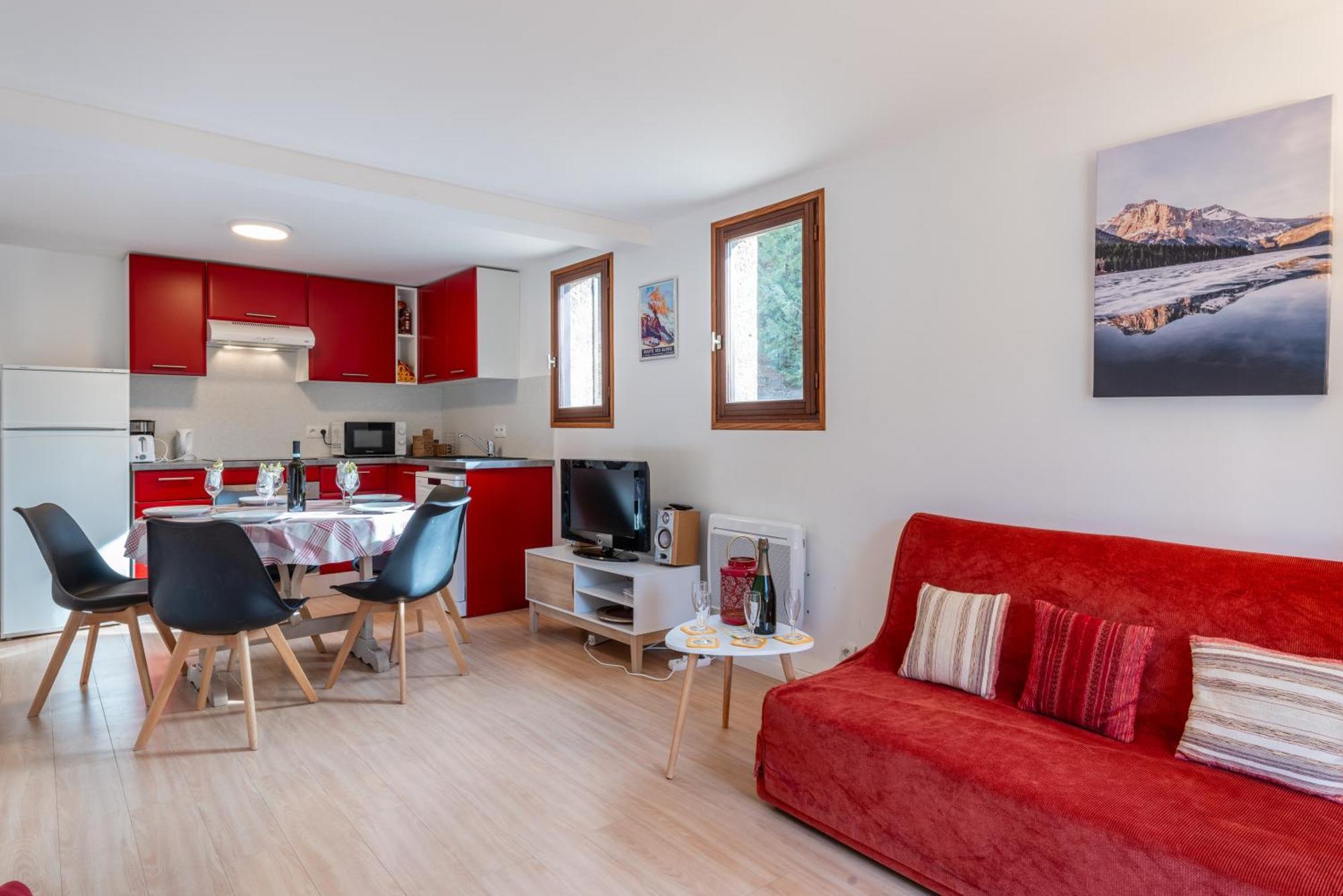 Serre Chevalier Studio 30 M2 Coin Montagne A 8 Minutes Des Pistes 圣沙夫雷 外观 照片