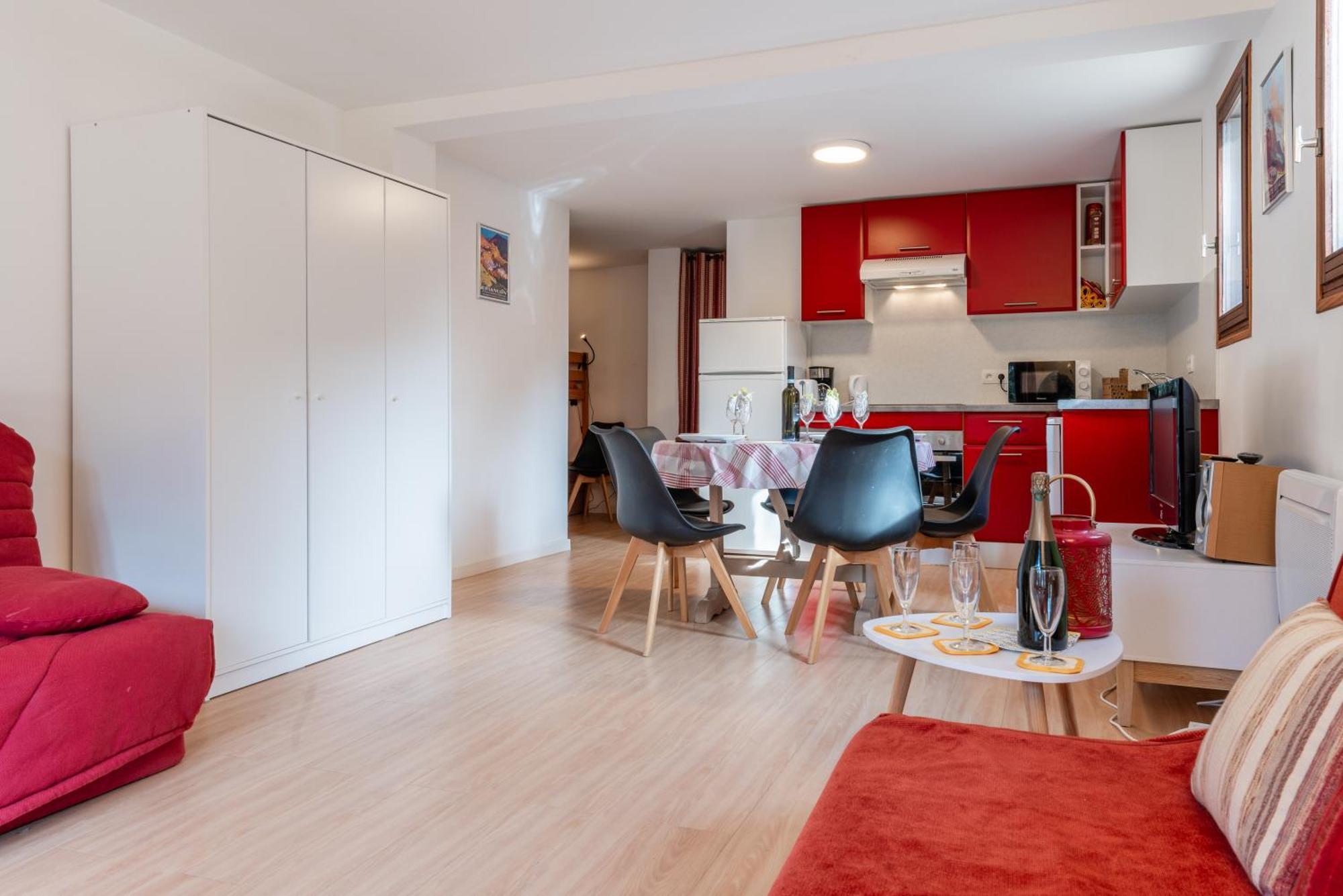 Serre Chevalier Studio 30 M2 Coin Montagne A 8 Minutes Des Pistes 圣沙夫雷 外观 照片